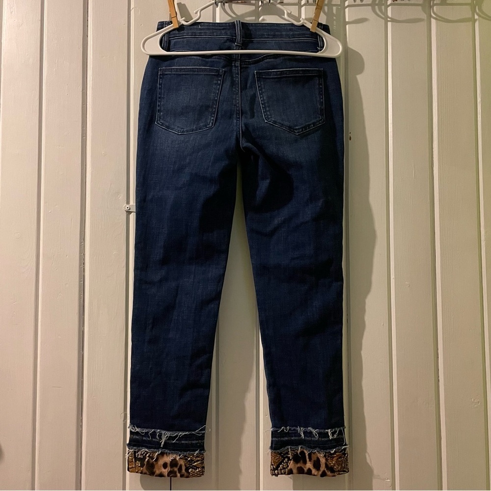 CHICOS so slimming girlfriend ankle jeans size 0 regular Like new - Picture 7 of 9